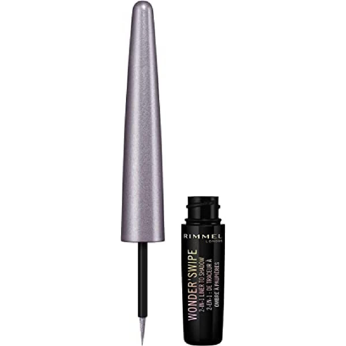 Rimmel London Wonder Swipe 2-in-1 Liner to Shadow - 001 Slay Eyeliner Women 0.058 oz