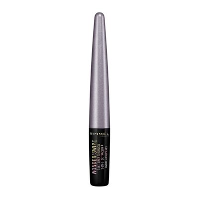 Rimmel London Wonder Swipe 2-in-1 Liner to Shadow - 001 Slay Eyeliner Women 0.058 oz