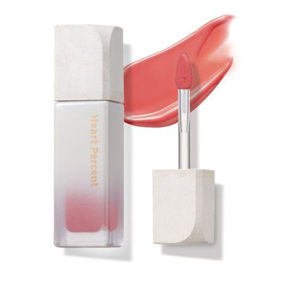 Heart Percent Dote On Mood Pure Glow Tint, Watery &amp; Lightweight Moisturizing Lip Stain Long Lasting Liquid Lipstick 6.8g, #07. Fig Rose
