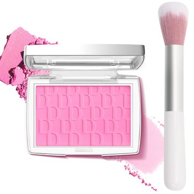 LYBHDAFA Pink Blush Powder Blush for Cheeks with Brush, Matte Blush Palette Blush Powder Face Blusher, Natural Blendable Formula Silky Lightweight Makeup Blush Rubores de Maquillaje, 001#