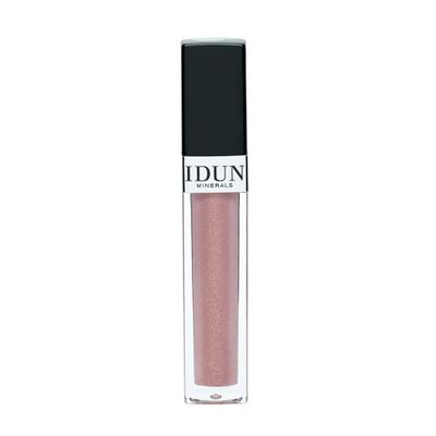 IDUN Minerals Lip Gloss - Soft, Creamy Formula for Velvet Soft, Shiny Pout - Intense Vitamin E Hydration for Dry, Chapped Lips - Non-Sticky, Long Lasting Pigment - 019 Charlotte - 0.27 oz