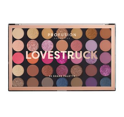 Profusion Cosmetics LoveStruck 35 Shade Palette With Impress You Eyeshadow Palette Highly Pigmented Shades Makeup Blendable