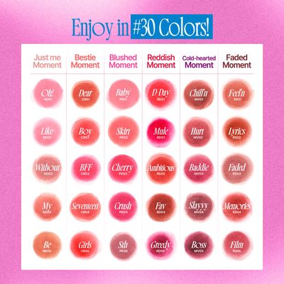 fwee Lip&amp;Cheek Blurry Pudding Pot  Pendant Keyring | Cherry | Random Colored Keyring | Makeup Blush, Buildable Lightweight, Multi-Use Soft Matte Finish | 5g