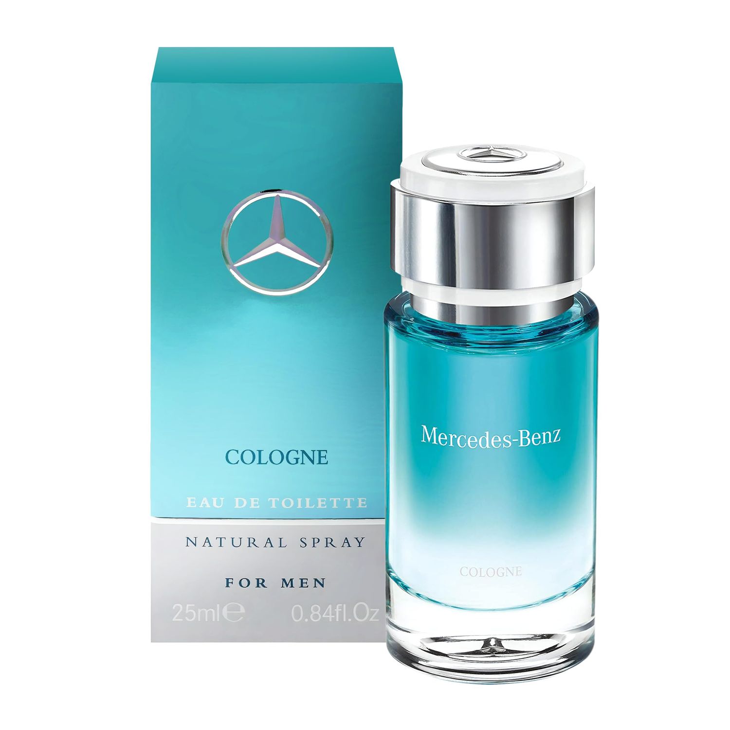 Mercedes-Benz For Men - Eau de Toilette for Men - Long Lasting Mens Cologne - Vetiver, Musk Cologne for Men - Mens Cologne Spray - 0.84 oz