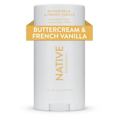 Native Deodorant Contains Naturally Derived Ingredients, 72 Hour Odor Control | Seasonal Scents for Women and Men, Aluminum Free with Baking Soda, Coconut Oil &amp; Shea Butter | Buttercream &amp; Vanilla