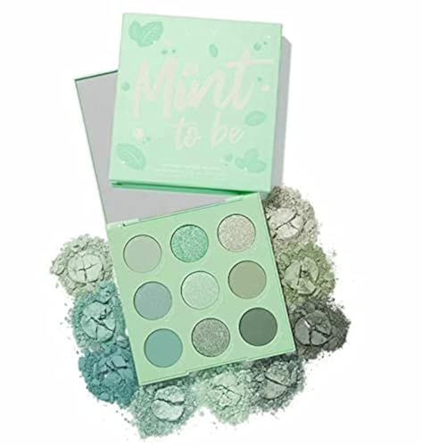 Colourpop &quot;Mint to Be&quot; Shadow Palette - 9 Pan Eyeshadow Palette Full Size, No Box