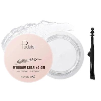 Adurello Eyebrow Shaping Gel Brow Styling Wax Long Wearing &amp; Lift Eye Brow Mascara Setting Gel for Defined Eyebrows