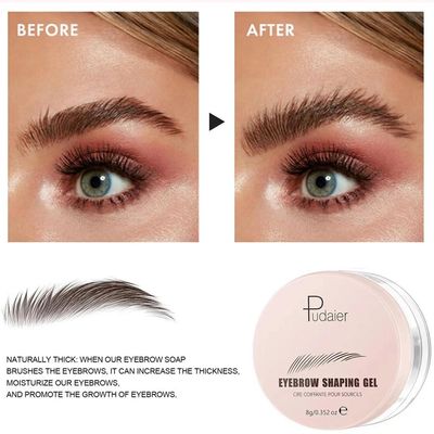 Adurello Eyebrow Shaping Gel Brow Styling Wax Long Wearing &amp; Lift Eye Brow Mascara Setting Gel for Defined Eyebrows