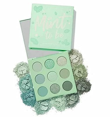 Colourpop "Mint to Be" Shadow Palette - 9 Pan Eyeshadow Palette Full Size, No Box