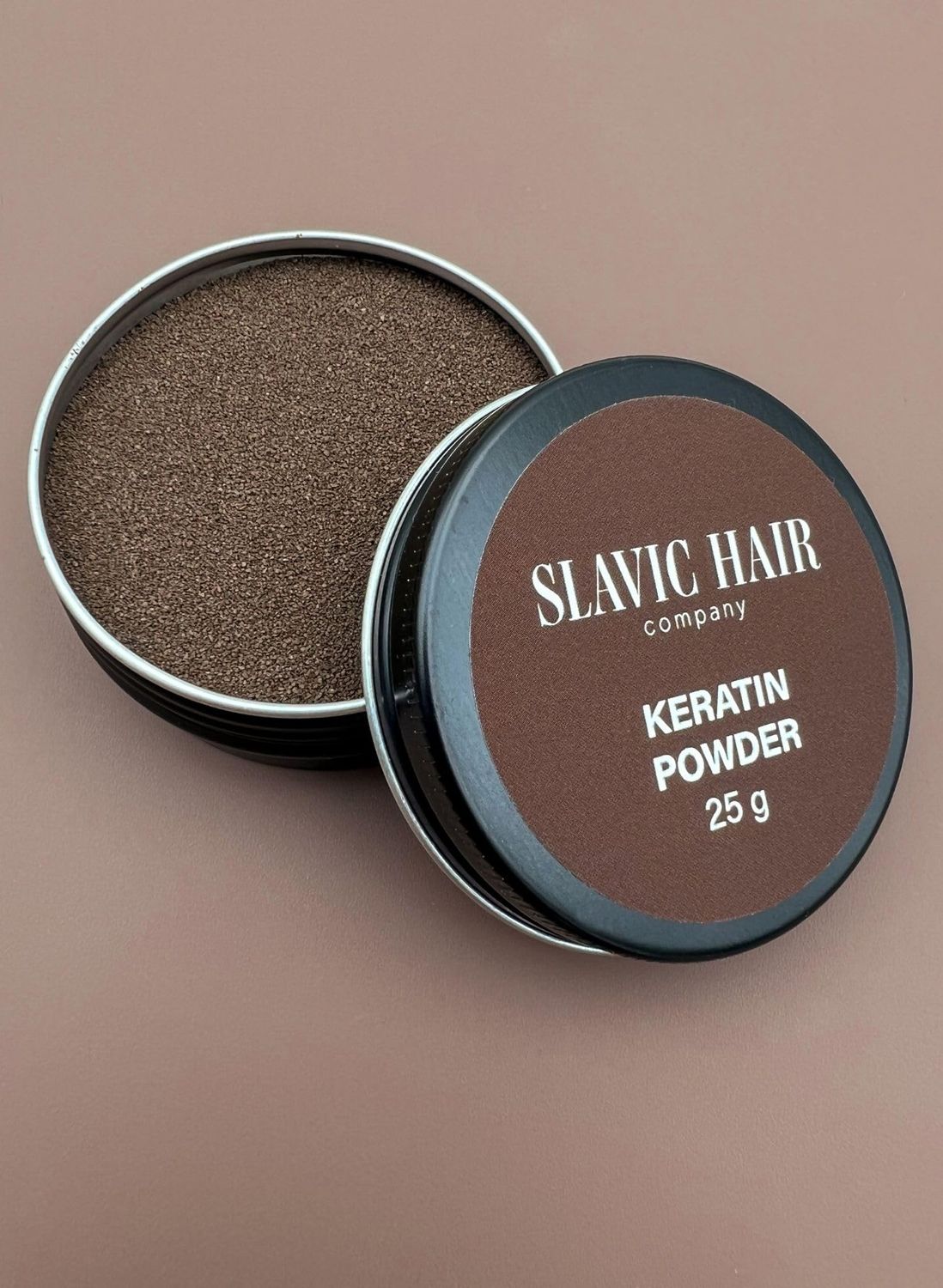 0.9 OZ Italian Keratin Glue for Hair Extensions Hot Fusion FlatNailUI Tip Powder (Light Brown)
