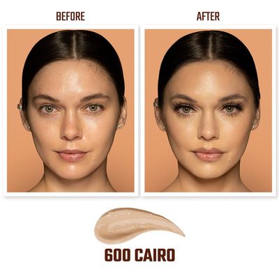 Juvia's Place I Am Magic Velvety Matte Liquid Foundation 600 - Cairo - Light wNeutral Undertone, Makeup Foundation Full Coverage, Lightweight, Long Wear, Velvety Matte Finish