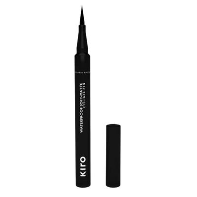 KIRO | Waterproof Eyeliner Pen | Intense Black Eyeliner | Matte Eyeliner | Lasts Long up to 24 hours | Tear, Sweat &amp; Smudge Proof | 100% Vegan | 1.1 ml | No Parabens, No Toxins