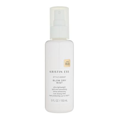 Kristin Ess Heat Protection Blow Dry Spray for Hair - Frizz Control  Anti-Humidity - Thermal Heat Protectant &amp; Blowout Spray 450 Degrees - Adds Shine, Smooths, &amp; Anti-Frizz - Pear Fragrance