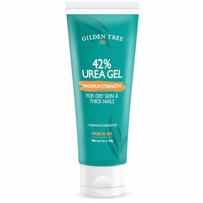 GILDEN TREE Urea Gel 42 Percent For Feet Maximum Strength Softens Cracked Heel Calluses &amp; Thick Toenails