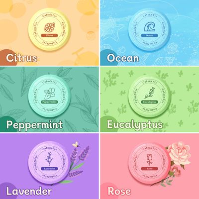 CalmNFiz 6 Pack Shower Steamers, Bath Bombs with Individually Wrapped, Variety Shower Tablets for Her, Birthday Presents for Men and Women Who Have Everything(6 Scents)