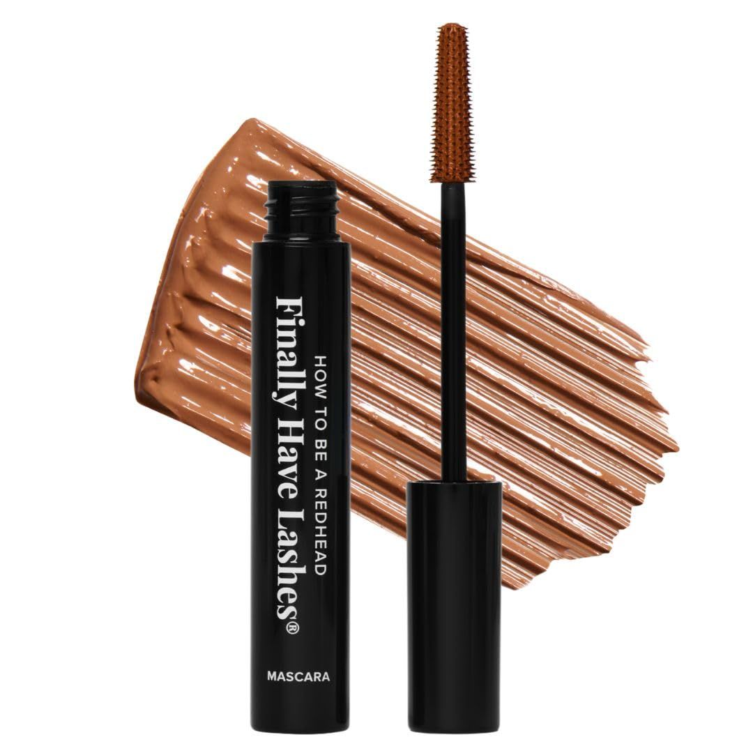 How to be a Redhead Finally Have Lashes Enhancing Mascara (Auburn), As Seen on Shark Tank, Redhead Mascara, Cruelty-Free, Auburn Shade