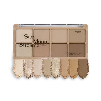 SUILU Eyeshadow Palette,Natural Long-Lasting Makeup Palette,Pigmented Eye Makeup Palette For On the Go Eight Color Eyeshadow Palette