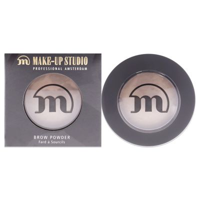 Make-Up Studio Professional Amsterdam Eye Brow Powder - Shape, Define And Improve Your Eyebrows -Subtly &amp; Naturally Color &amp; Shape The Eyebrows - Apply Wet Or Dry - Taupe - 0.06 Oz, (PH0716T)