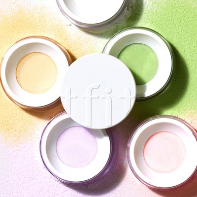 Translucent Set Finishing Powder - Sebum Control Face Loose Powder, Matte & Silky Finish, Lightweight, Long-lasting, Korean Makeup, 0.24 Oz. (01 White, 0.24 Oz.)