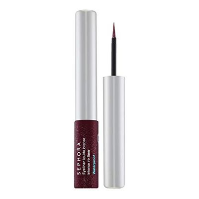 SEPHORA COLLECTION Intense Felt-Tip Liquid Waterproof Eyeliner 10 - Metallic Rich Plum