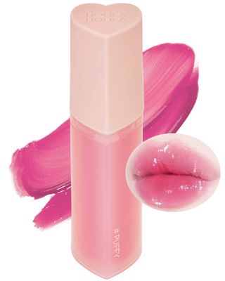 HOLIKA HOLIKA Heart Crush Bare Glaze Tint - K-Beauty Girlish &amp; Juicy Color Lip Tint with Moisture Essence, Long-Lasting Moisture &amp; High Shine, 0.1 fl.oz. (06 PUFFY)