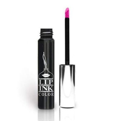 LIP INK Hot Pink Liquid Lipstick 100% Smearproof Long-Lasting Waterproof Vegan Wax-Free Organic Kosher Natural Botanical 247 Confidence cosmetics USA Self Manufactured Factory Direct Since 1995