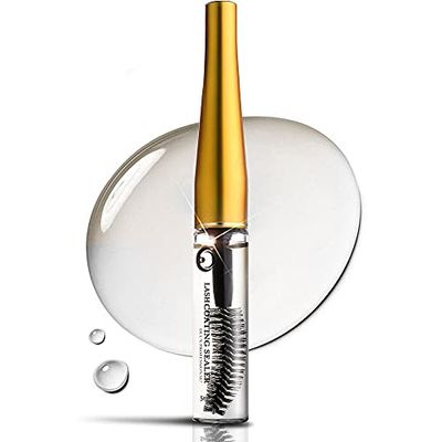 Dlux Professional Lash Sealant for Eyelash Extensions - Lash Sealer For Cluster Lashes DIY Lash Extension Coating Long Lasting 2 Weeks Lash Seal