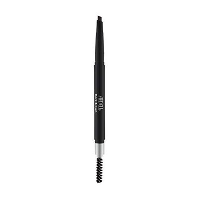 Ardell Mechanical Brow Pencil - Dark Brown, Long-Lasting Eyebrow Pencil for Women, Precision Tip with Built-In Spoolie for Defined Eyebrows Makeup