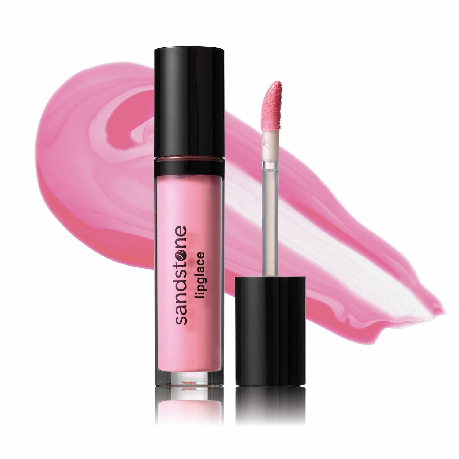 Sandstone Scandinavia Lipglace - Pinky Promise - Hypoallergenic Vegan Lip Gloss - Fragrance Free &amp; Allergy Certified - Non Sticky &amp; Moisturizing Lipgloss Pink - Anti-Aging Hydrating Lipgloss