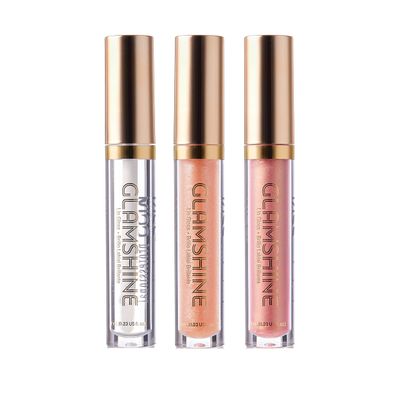 KISS Glam Shine Vita Lip Gloss (3 PACK, Clear, Virgin, Sunset)