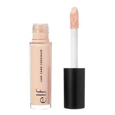 e.l.f. 16HR Camo Concealer, Full Coverage &amp; Highly Pigmented, Matte Finish, Medium Golden, 0.203 Fl Oz (6mL)