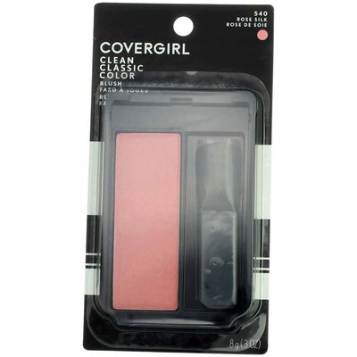 CoverGirl Classic Color Blush, Rose Silk 540, 0.3 oz (Pack of 5)