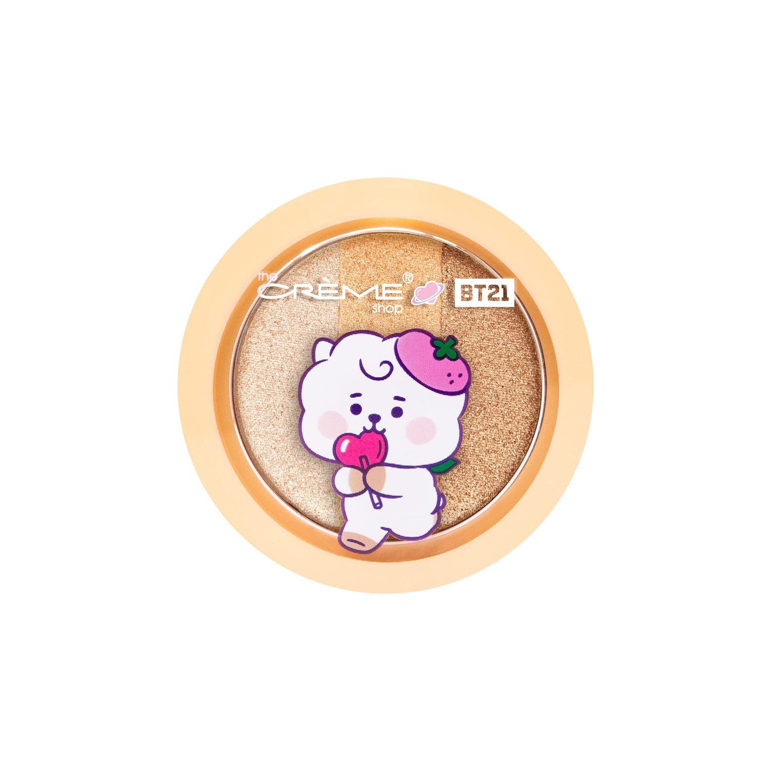 The Crme Shop BT21 Baby RJ Ultra-Pigmented Eyeshadow Trio - Golden Lolly