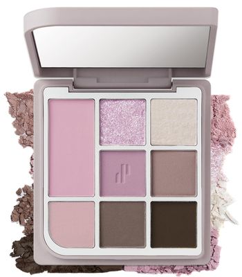Heart Percent Dote On Mood Eye Palette, Well-Balanced Cool-Toned Shades with Smooth Velvety Matte Textures Eye Makeup Eyeshadow (07 Cool Muse Facets)