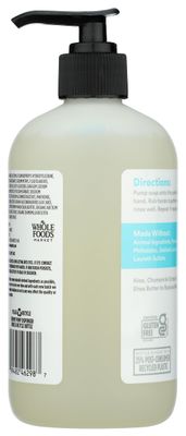 365 by Whole Foods Market, Fragrance Free Liquid Hand Soap, 12.5 Fl Oz