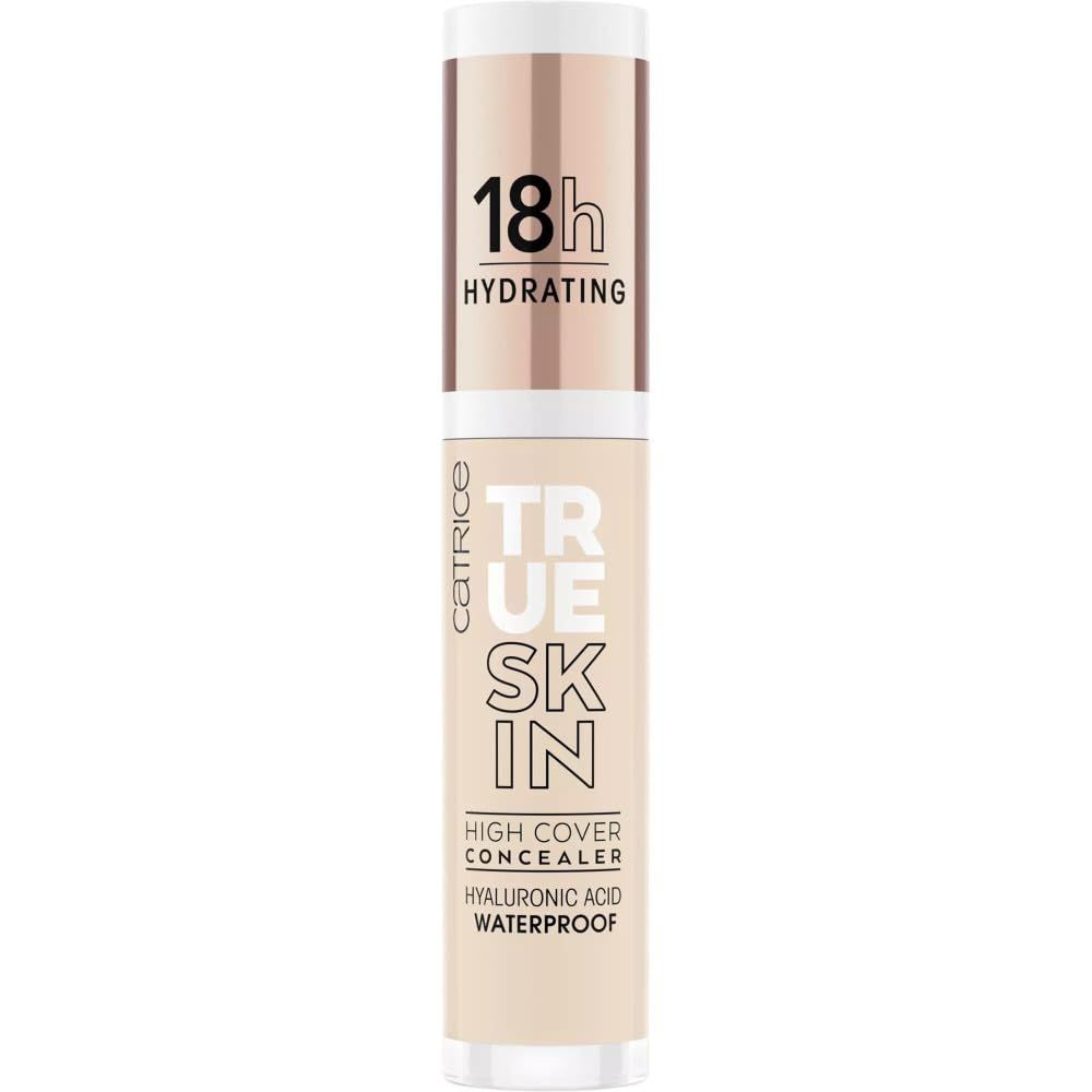 Catrice | True Skin High Cover Concealer (002 | Neutral Ivory) | Waterproof &amp; Lightweight for Soft Matte Look | With Hyaluronic Acid &amp; Lasts Up to 18 Hours | Vegan, Cruelty Free
