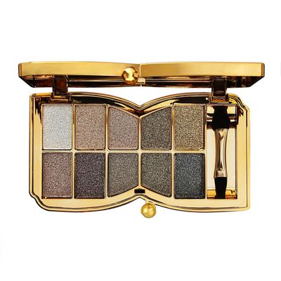 Glitter Eyeshadow Palette, 10 Colors Sparkle Shimmer &amp; Matte Eye Shadow Highly Pigmented Waterproof Long Lasting Makeup Set (Color 5)