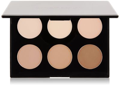 YANY Beauty Contour &amp; Highlight Palette, Sculpt, Define, Palette Powder Contour Kit with Mirror - 6 Highly Pigmented Matte Colors For Contouring And Highlighting