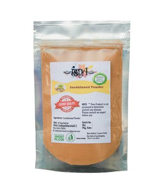 IS4A Natural Pure Sandalwood (Chandan) Powder (White, 35 Grams)