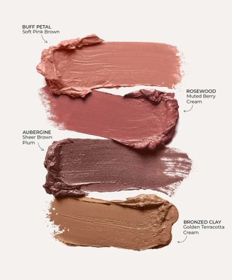 FITGLOW Beauty - Ceremide Cream Lip  Cheek Palette | Vegan, Woman-Owned Clean Beauty (Buffed Glow)