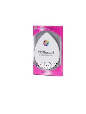 Beautyblender | Blotterazzi Original Reusable Makeup Blotting Sponge, Includes Mirrored Compact, Re-Texturize Makeup, Absorb Excess Oil and Shine