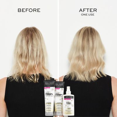 John Frieda ULTRAfiller Volumizing Conditioner for Fine, Thinning Hair with Biotin and Hyaluronic Acid, 8.3 Oz