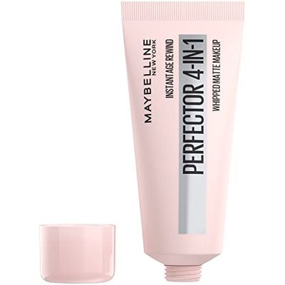 Maybelline Instant Age Rewind Instant Perfector 4-In-1 Matte Makeup, 02 LightMedium, 1 Count