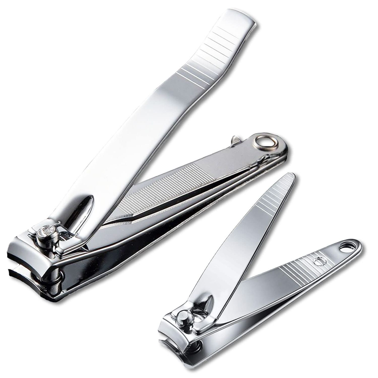 ULYSIA Nail Clippers Set, Ultra Sharp Stainless Steel Fingernail and Toenail Clipper Cutters,Travel Nail Kit for Men Women