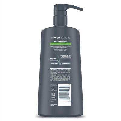 DOVE MEN  CARE 2-in-1 Shampoo and Conditioner Fresh and Clean 4 Count Nourishes and Invigorates Helps Strengthen Hair 25.4 oz