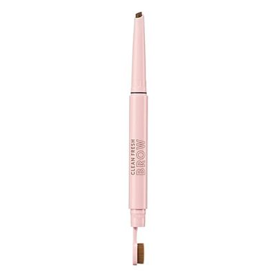 Covergirl Clean Fresh Brow Filler Pomade, 400 Soft Brown, Eyebrow Pencil, Ultra-Precise Tip, Creamy Formula, Highly Pigmented, Soft Matte Finish, Vegan Formula, 0.007oz