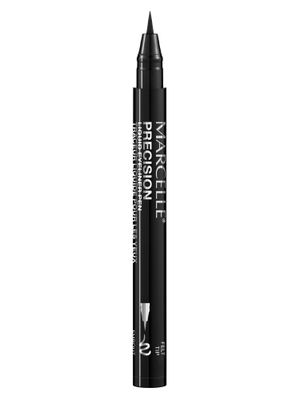 Marcelle Precision Liquid Eyeliner Pen, Intense Black, Hypoallergenic and Fragrance-Free, 0.04 fl oz
