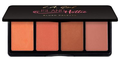 L.A. Girl Fanatic Blush Palette, Island Hottie GBL421