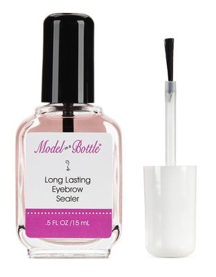 Eyebrow Sealer with Mascara &amp; Brush Applicator - Waterproof, Smudge-Proof, Long-Lasting Eyebrow Gel Topcoat for Flawless All-Day Hold