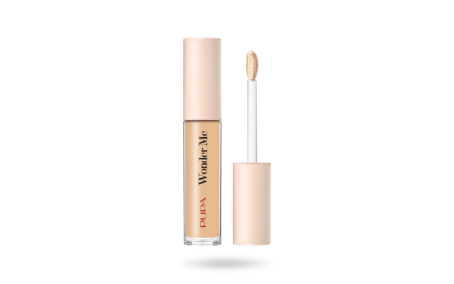 Pupa Milano Wonder Me Fatigue Eraser, 040, 0.142 oz - Under Eye Concealer Stick - Face Makeup with Wakame Seaweed, Mullein Plant Extract - Lightweight
